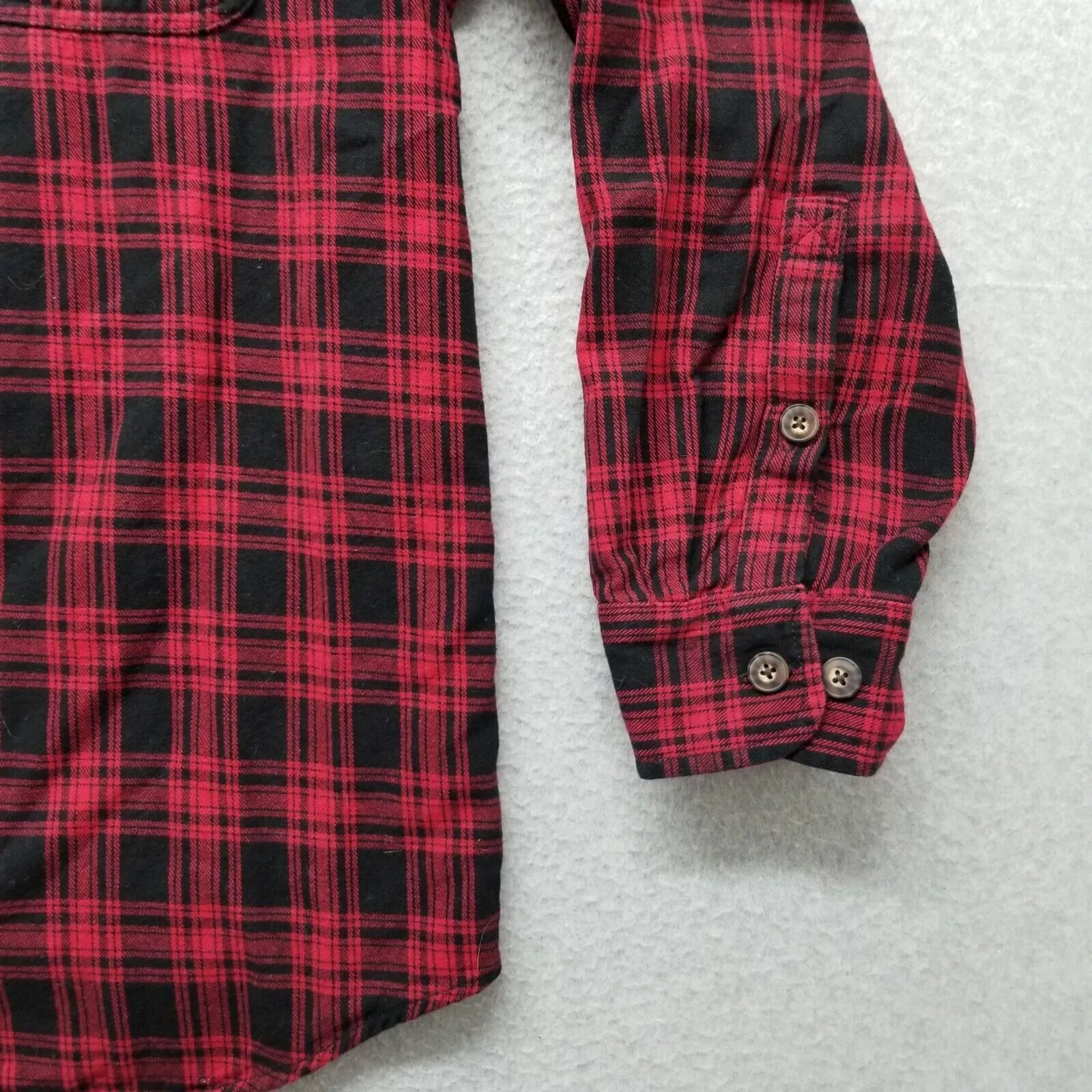 Duluth Trading Company Shirts Button Ups Duluth Trading Company Duluth Trading Flannel Shirt L Plaid Button Up Long Sleeve Red