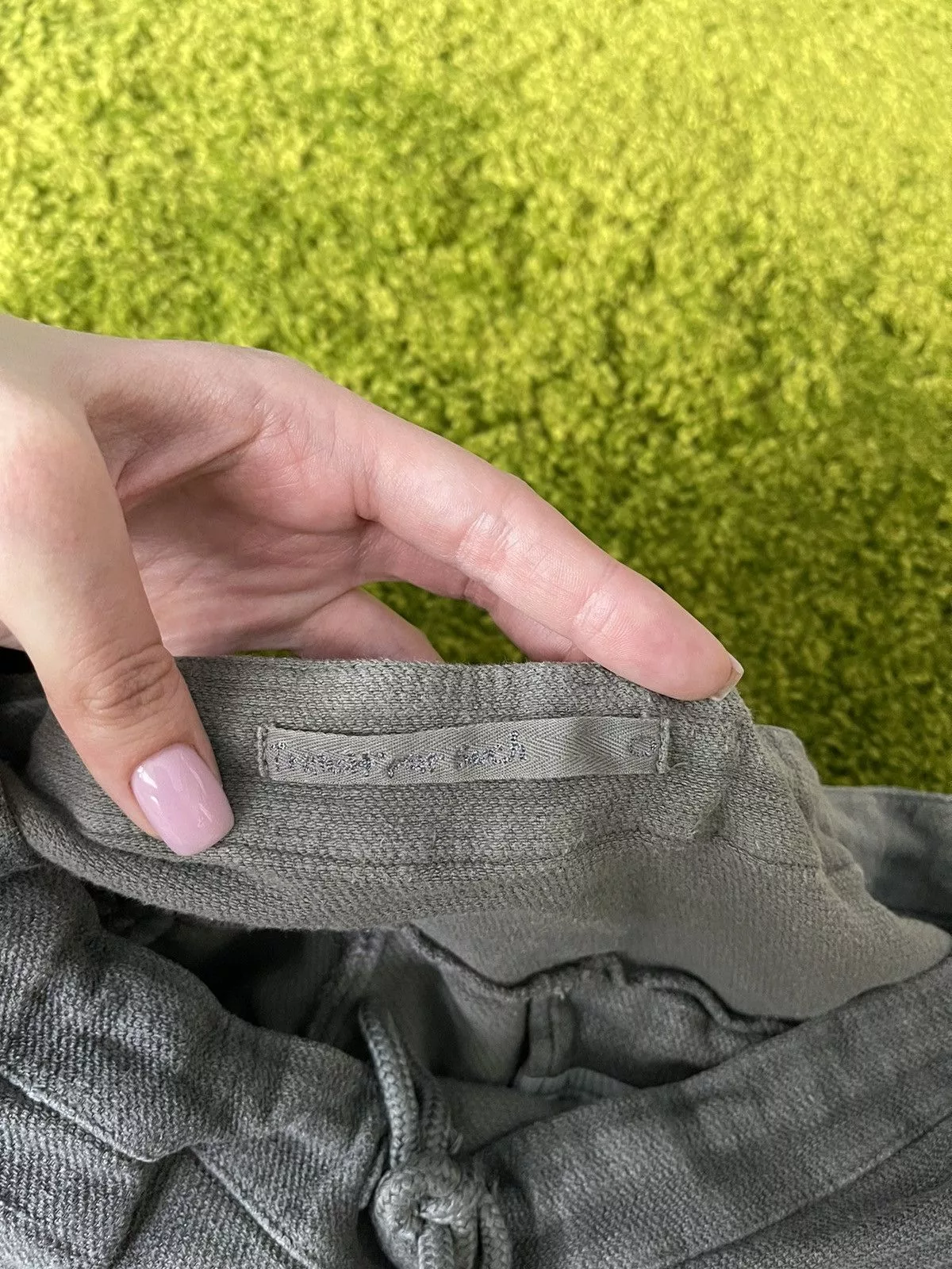 Transit Joggers Transit × Transit Uomo Transit par-such avant garde linen joggers pants Gray Avant-Garde