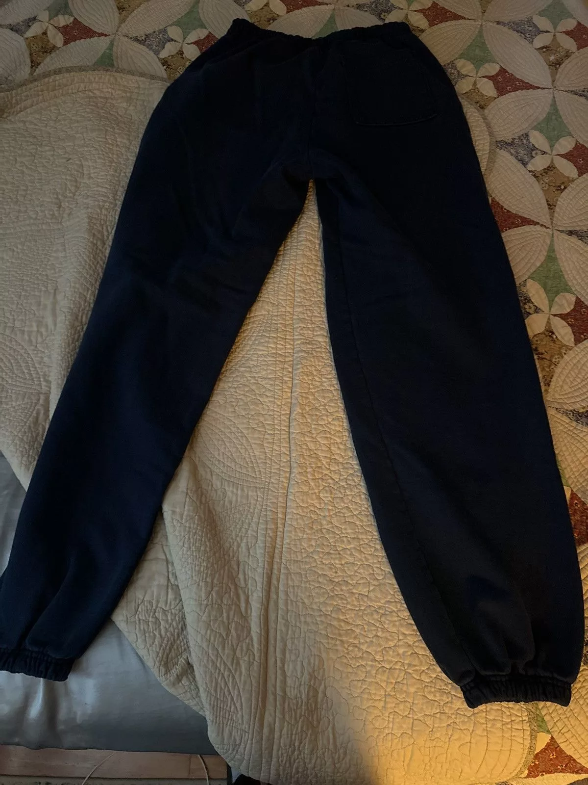 Sp5der Sweatpants Joggers Sp5der navy Atlanta sweatpants Blue