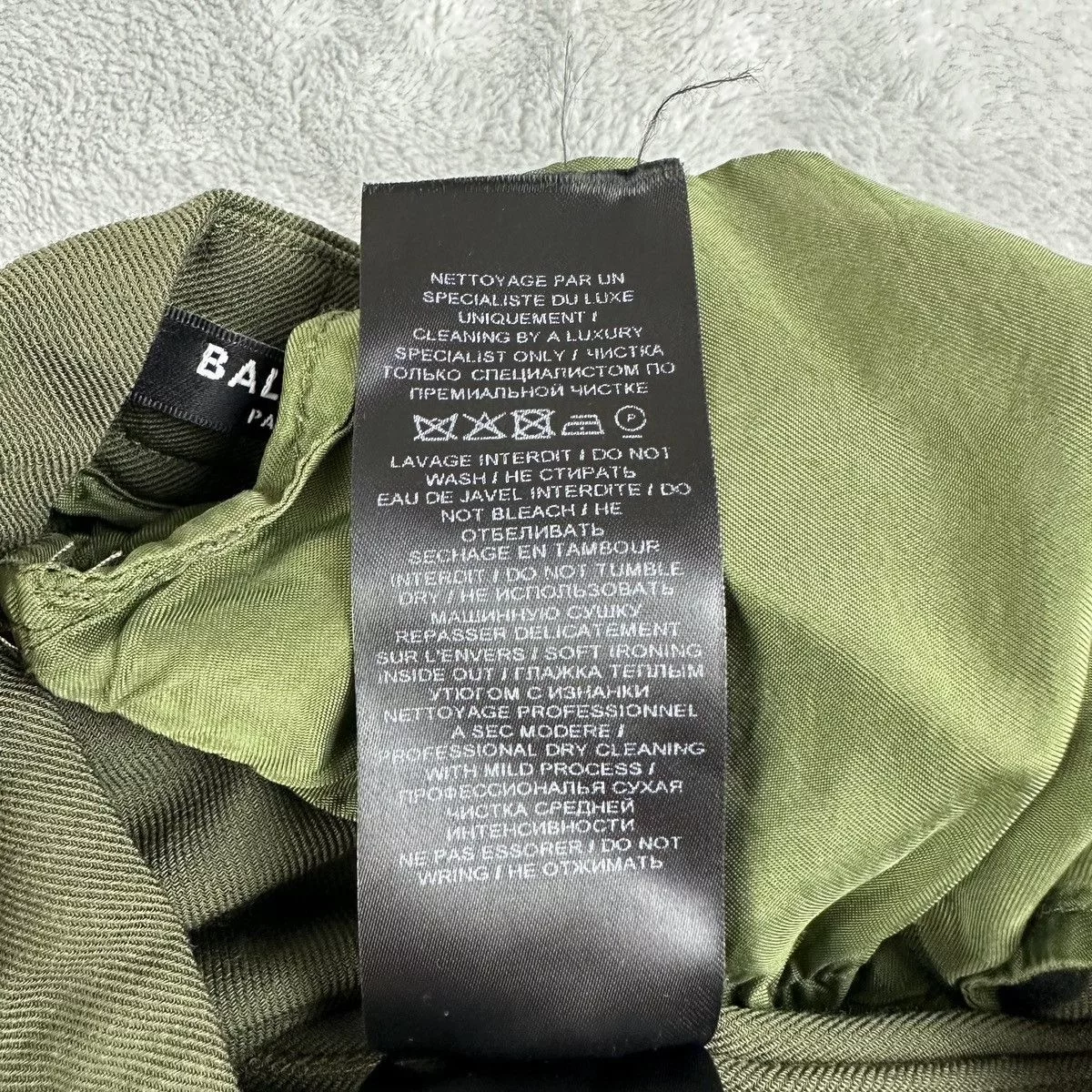 Balmain Jumpsuits Balmain Green Pants Women’s Size 38 EU