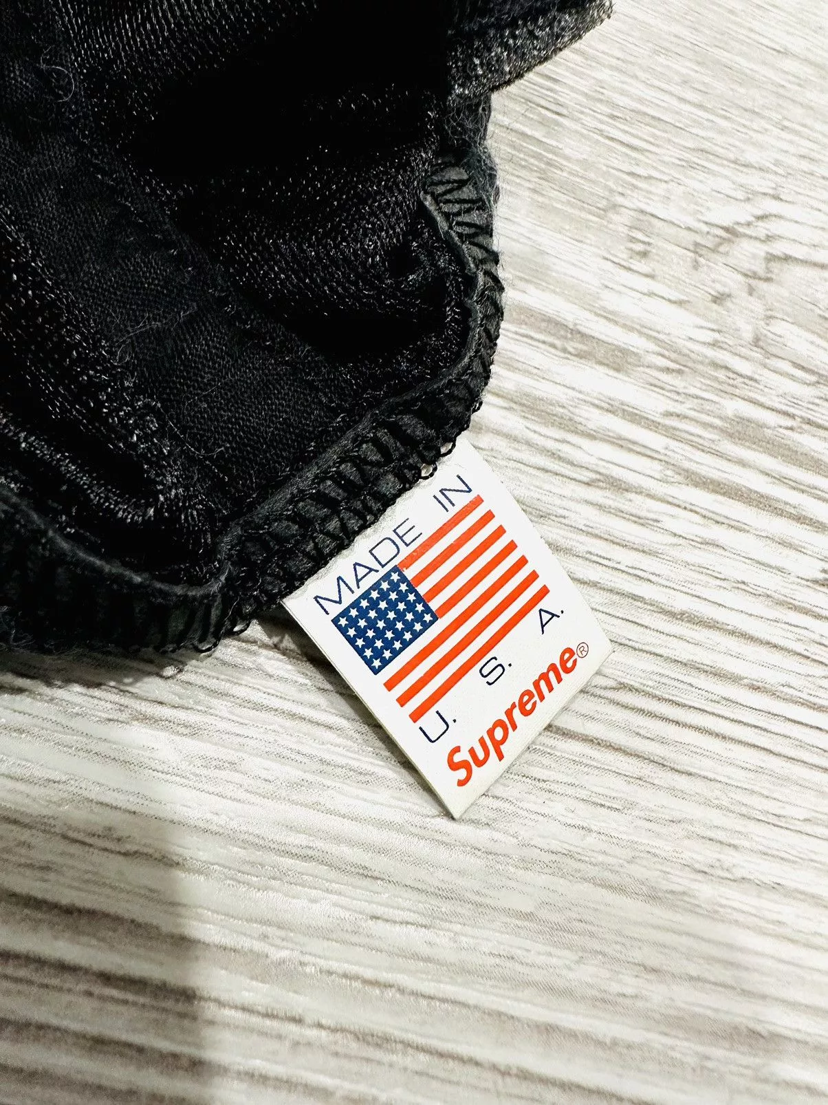 Supreme Supreme Supreme hat Black