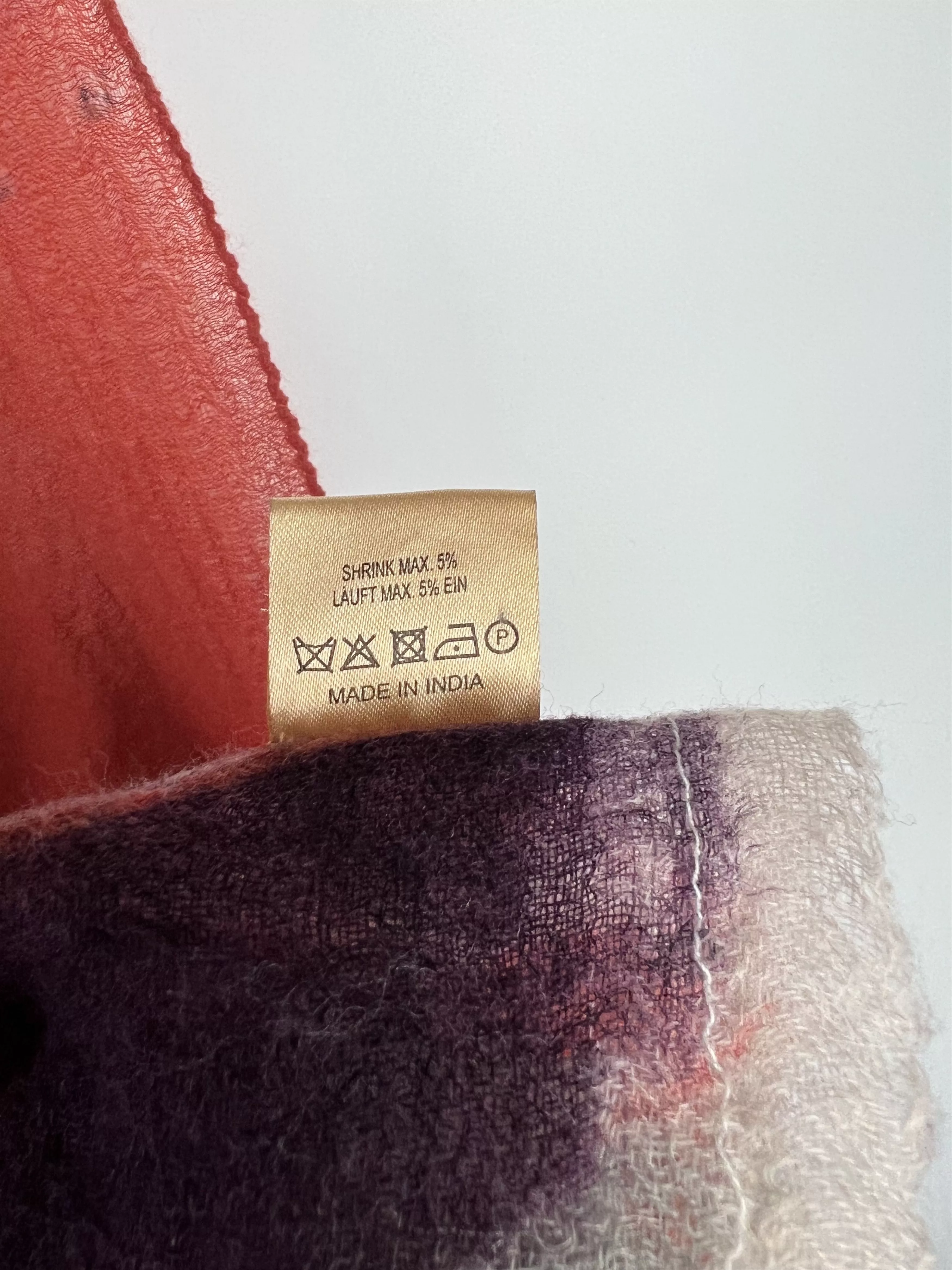 Becksondergaard Scarves Becksondergaard Beck Sondergaard Multicolor 100% Wool Scarf 190x90 Vintage
