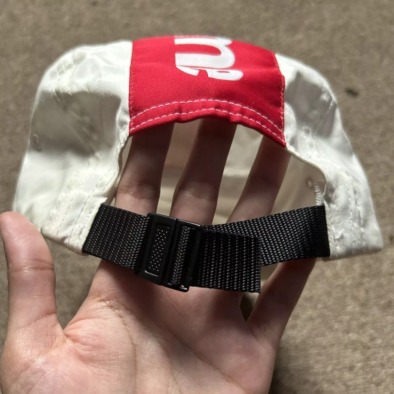 Supreme Hats supreme 5 panel hat White