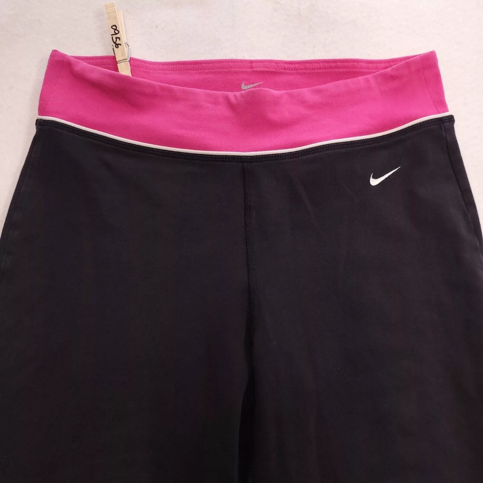 Nike Leggings Nike Dri-Fit Yoga Leggings Pants Womens Size S Black Pink