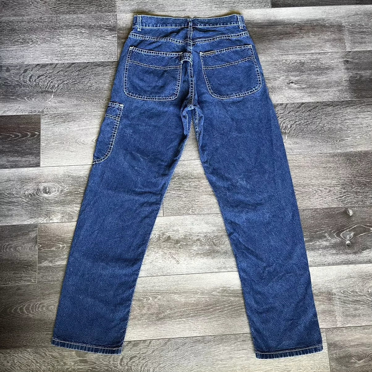 Calvin Klein Denim Calvin Klein × Vintage Vintage 90s Calvin Klein Buttonfly Utility Denim Jeans 29x29 Blue Streetwear