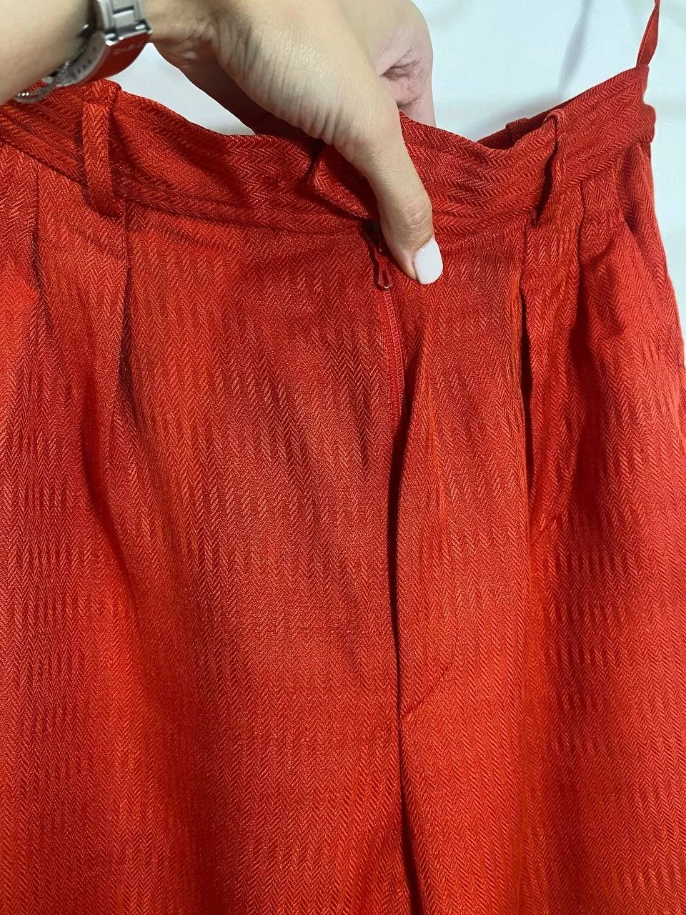 Yves Saint Laurent Vintage pants Red
