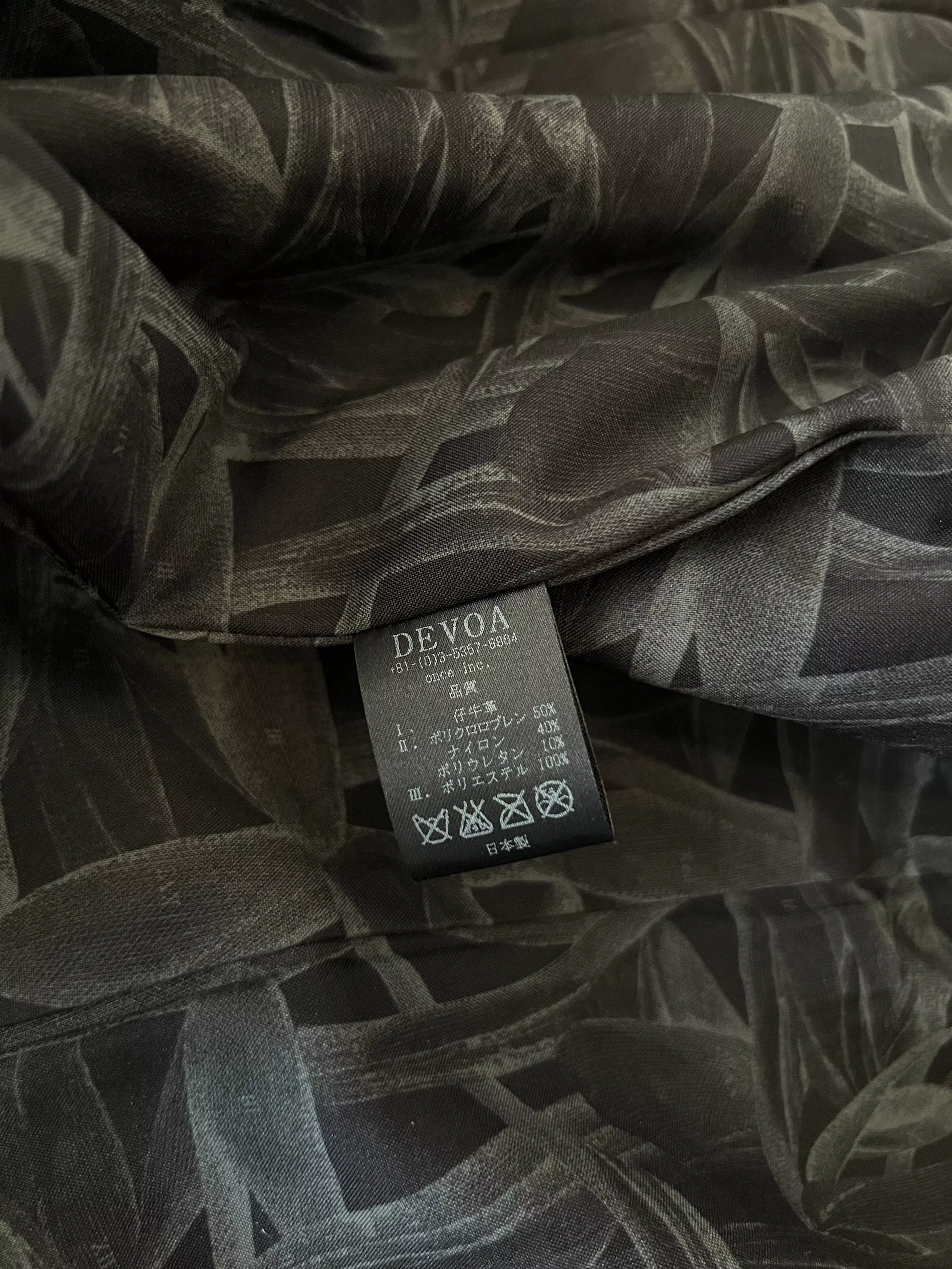 Devoa Leather Jackets Devoa Leather Jacket Black