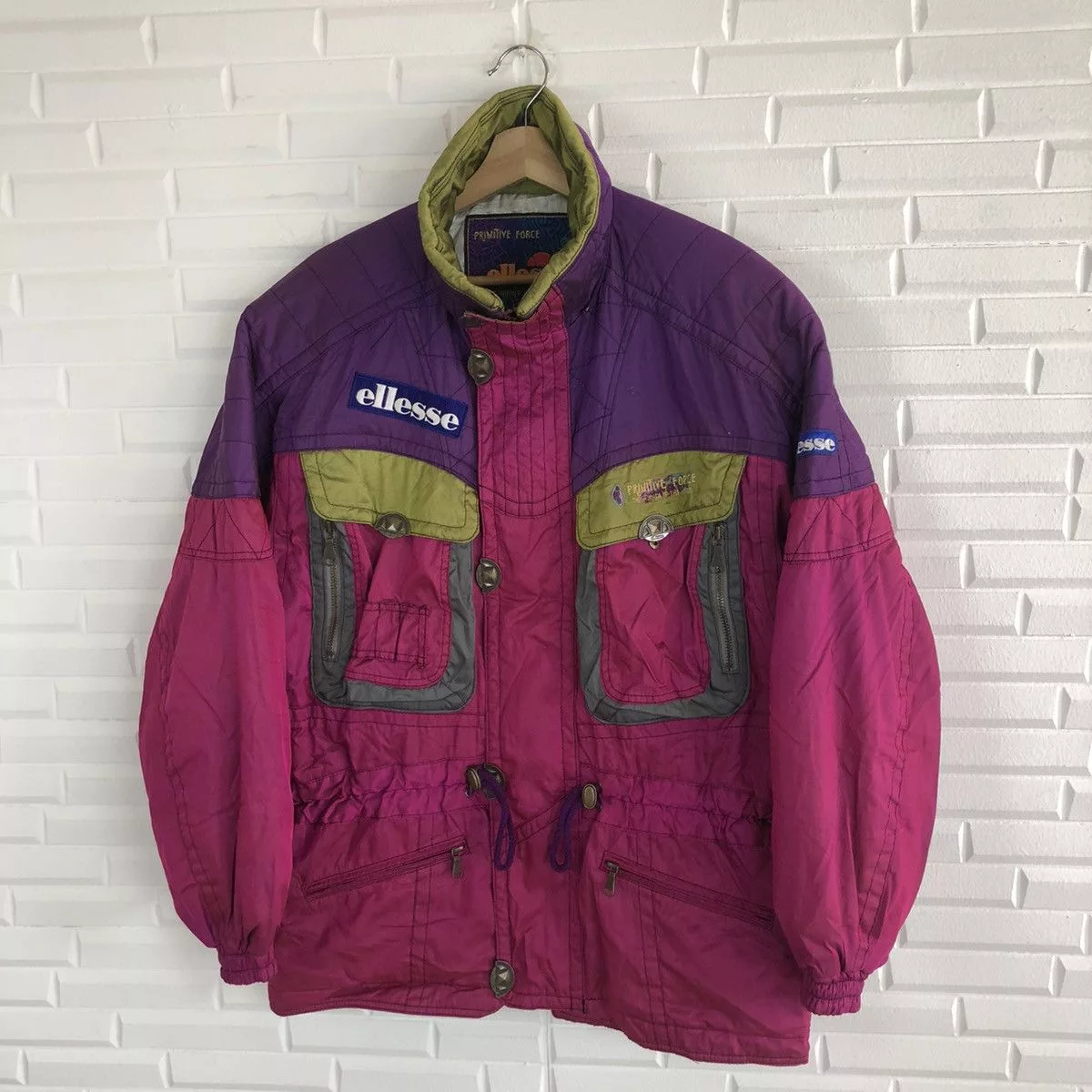 Ellesse Light Jackets ELLESSE PRIMITIVE FORCE SKI NICE COLOUR JACKET Multi