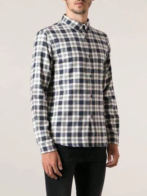 A.P.C. Shirts Button Ups A.P.C. apc speckled flannel