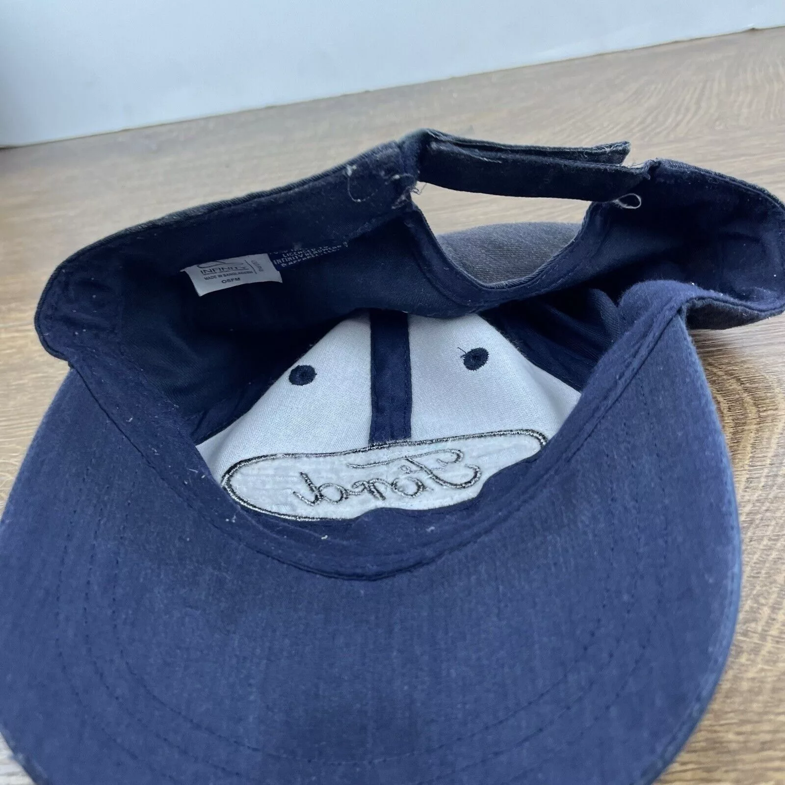 Ford Hats Ford Hat Ford Motor Company Hat Blue Adjustable Hat Blue Adu