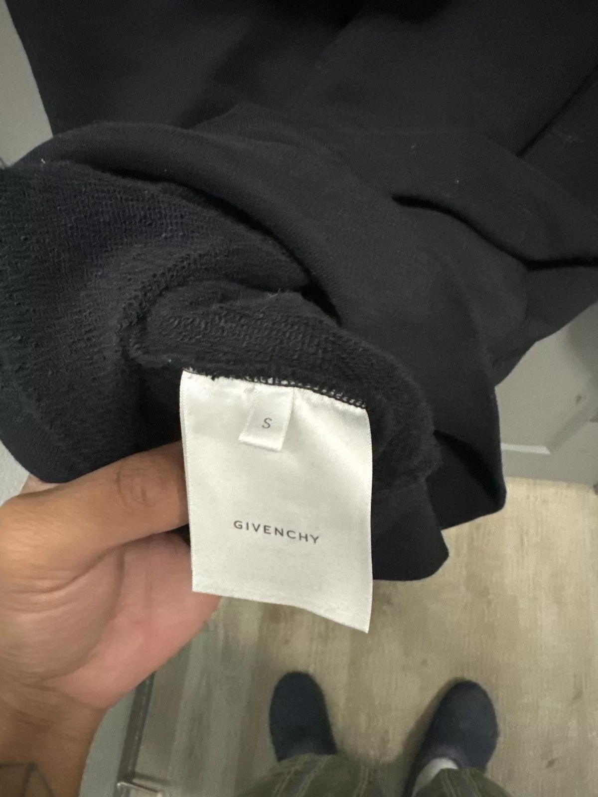 Givenchy Sweaters Knitwear Givenchy Abstract Hoodie Black