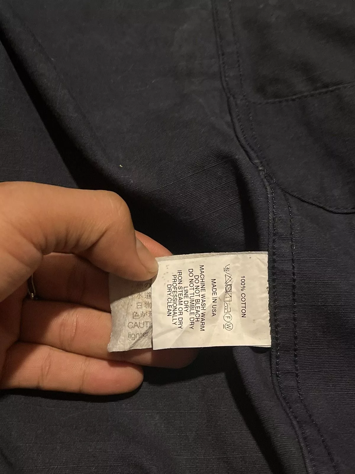 Engineered Garments Light Jackets Engineered Garments Four Pockets Jacket Blue