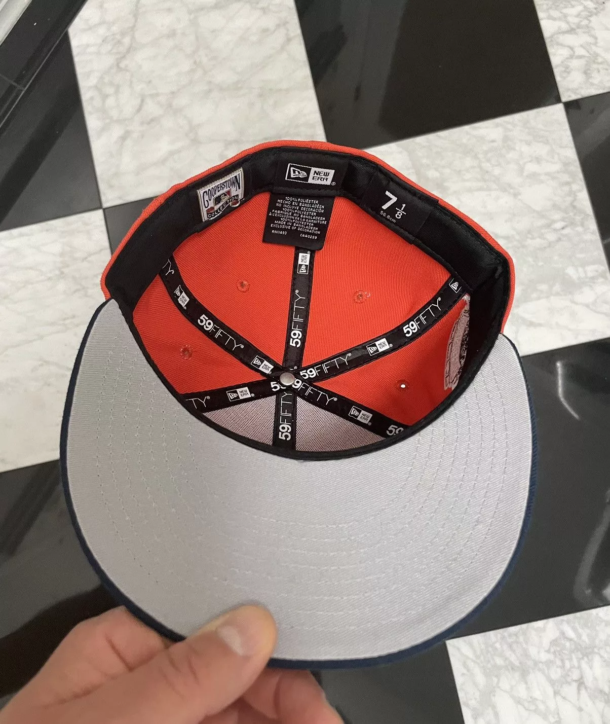 New Era Hats New Era 🔥 Exclusive white Sox fitted 7 1/8 Orange