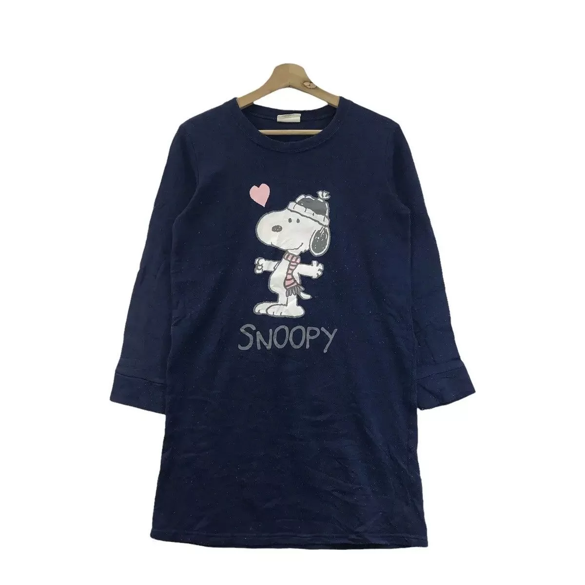 Peanuts Sweatshirts Vtg 90’ PEANUTS SNOOPY CARTOON Schulz Sweatshirt Pullover Blue