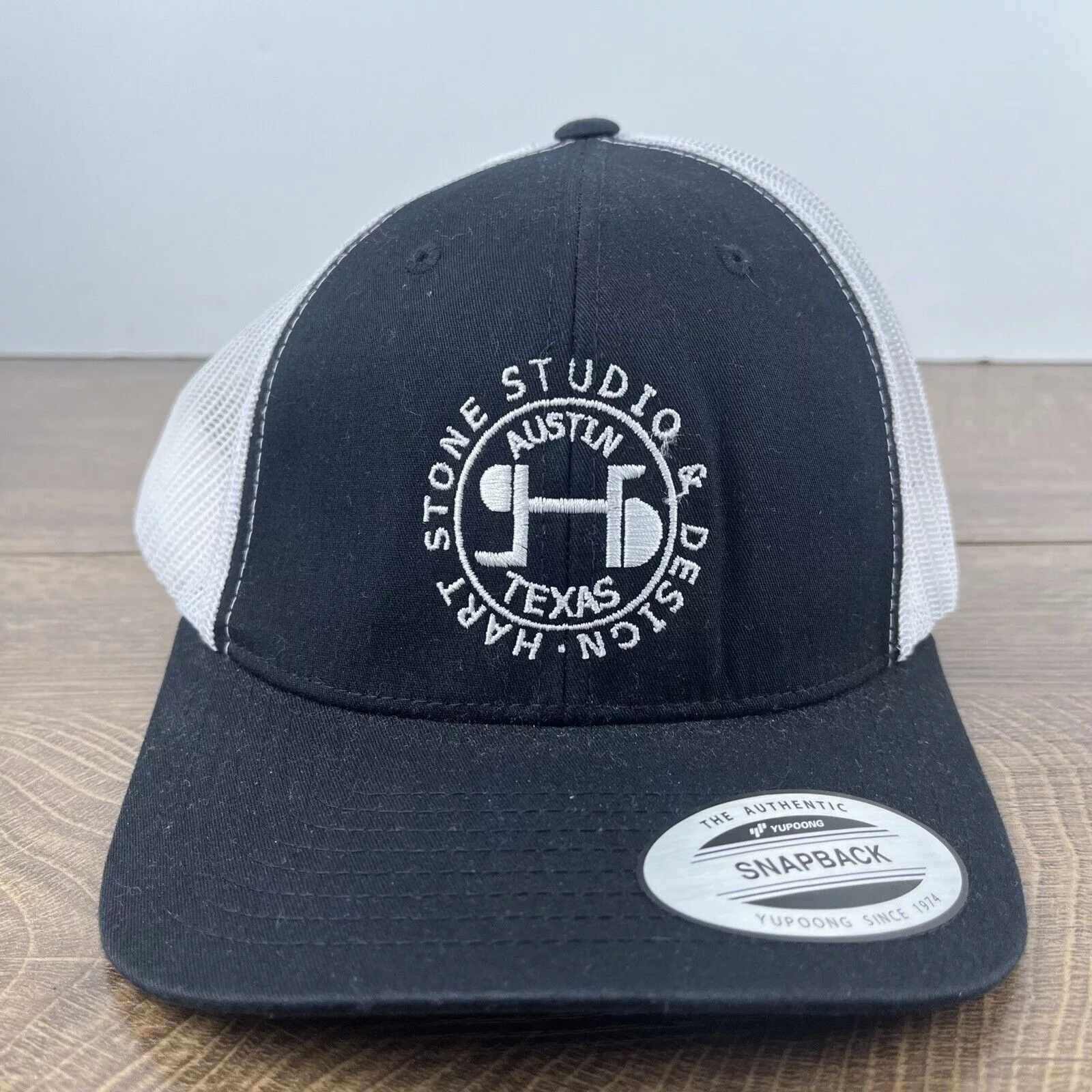 Other Hats Other Hart Stone Studio & Design Snapback Hat Black Hat Adjustable
