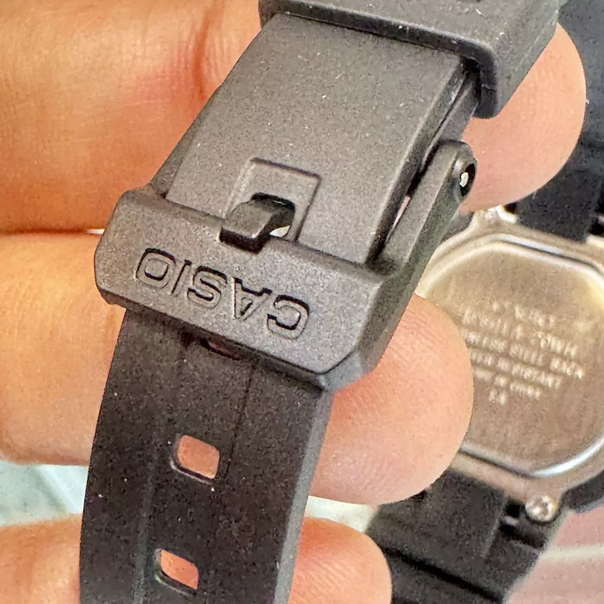 Casio Watches Ladies Extra Small Casio Watch Black