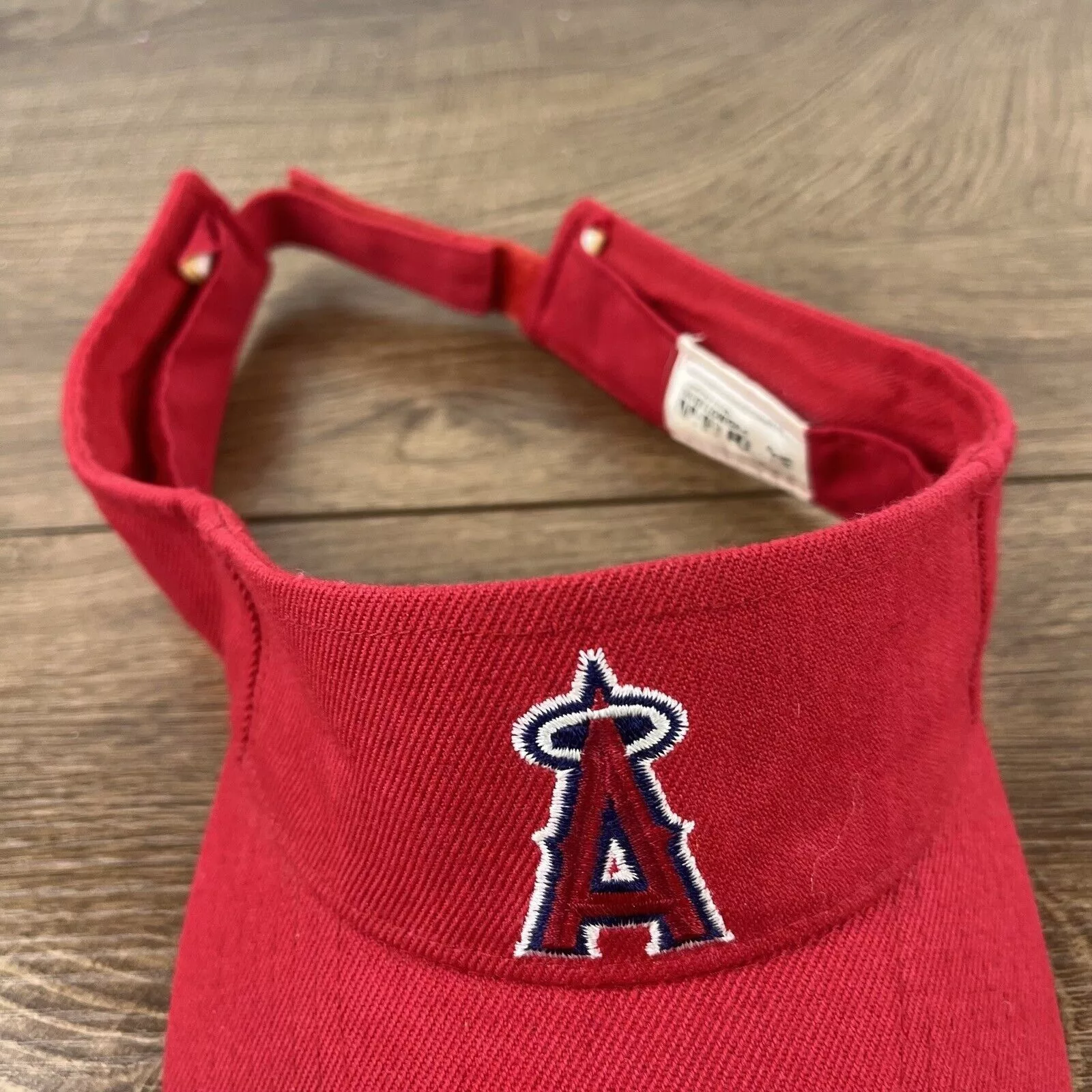 Other Hats Other Los Angeles Angels Visor LA Hat Red Cap Adjustable Hat Red A