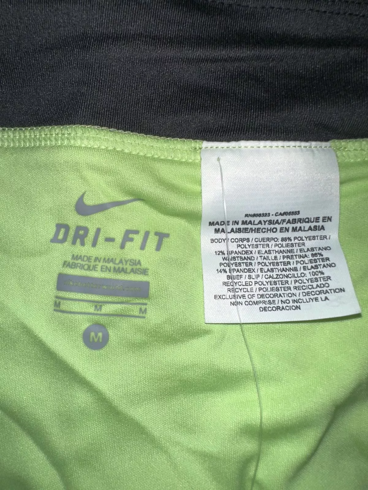 Nike Shorts Nike Rival Printed 4'' Running Shorts Sample Green