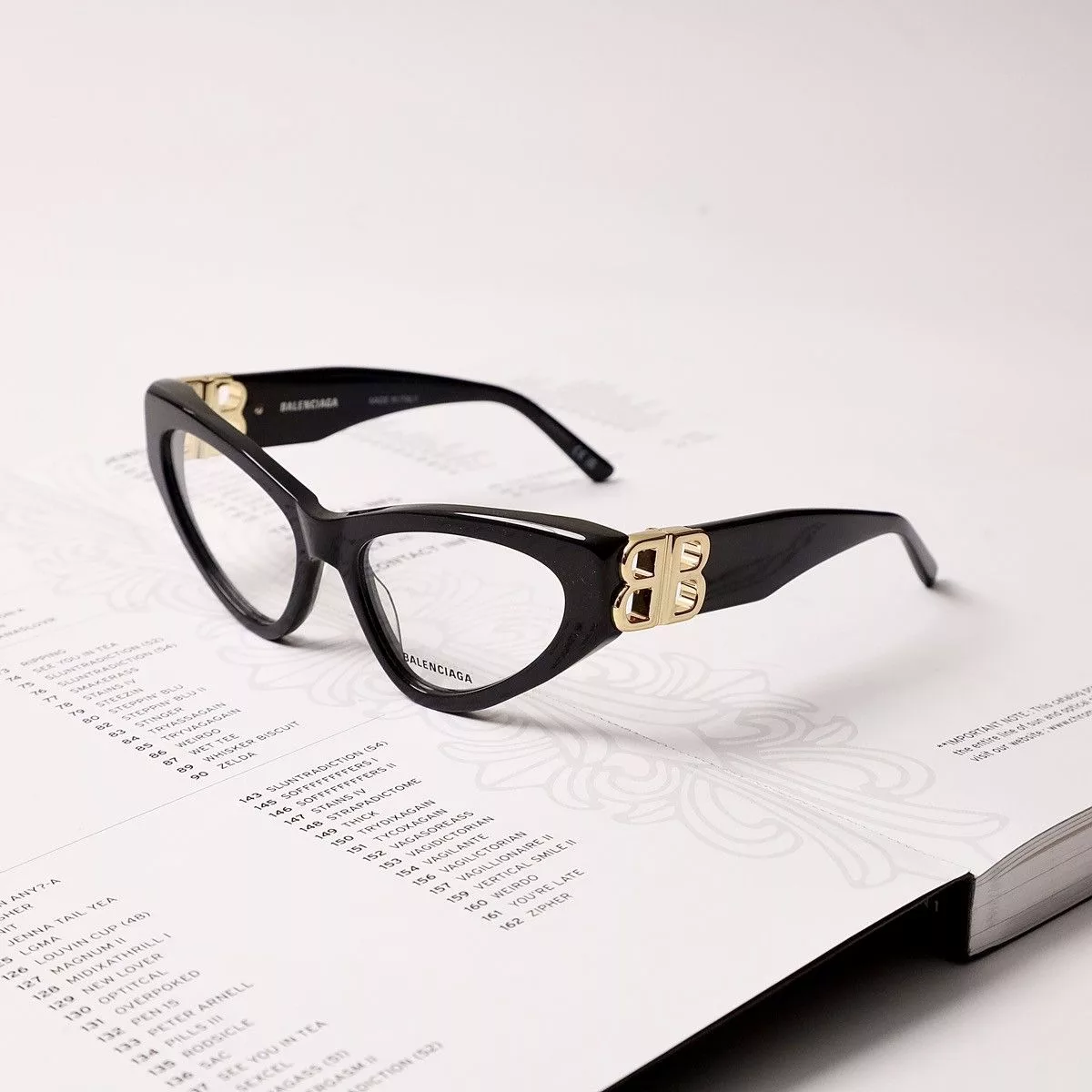 Balenciaga Glasses BALENCIAGA BB0313O GLASSES Black