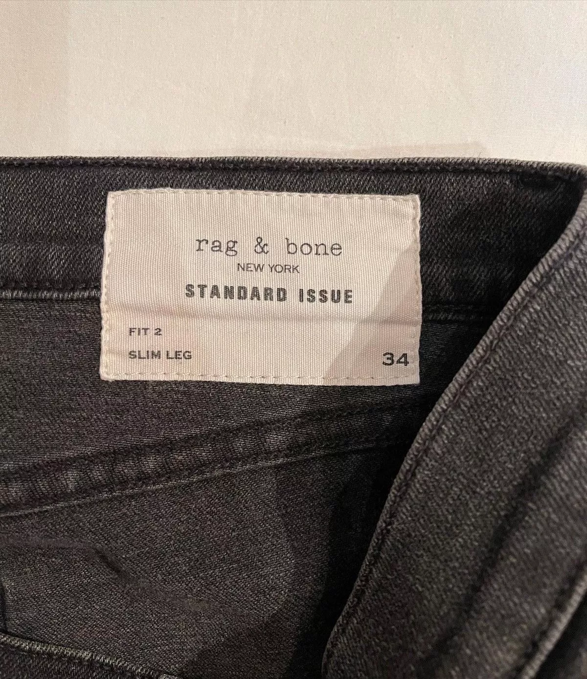 Rag & Bone Denim Rag & Bone grey Rock Denim Jeans Gray