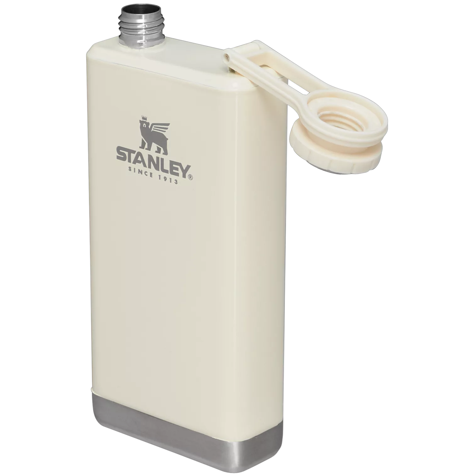 The Stanley Pre-Party Flask 8OZ In Cream Gloss