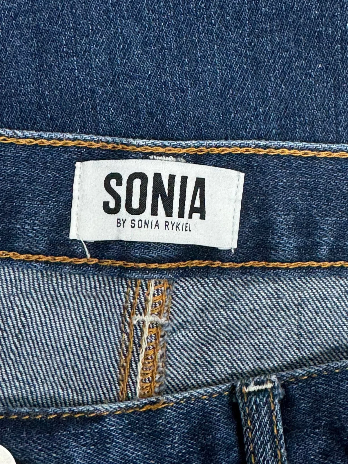 Sonia Rykiel Jeans Sonia Rykiel Bootcut Jeans Embroidered Logo size 36 Blue