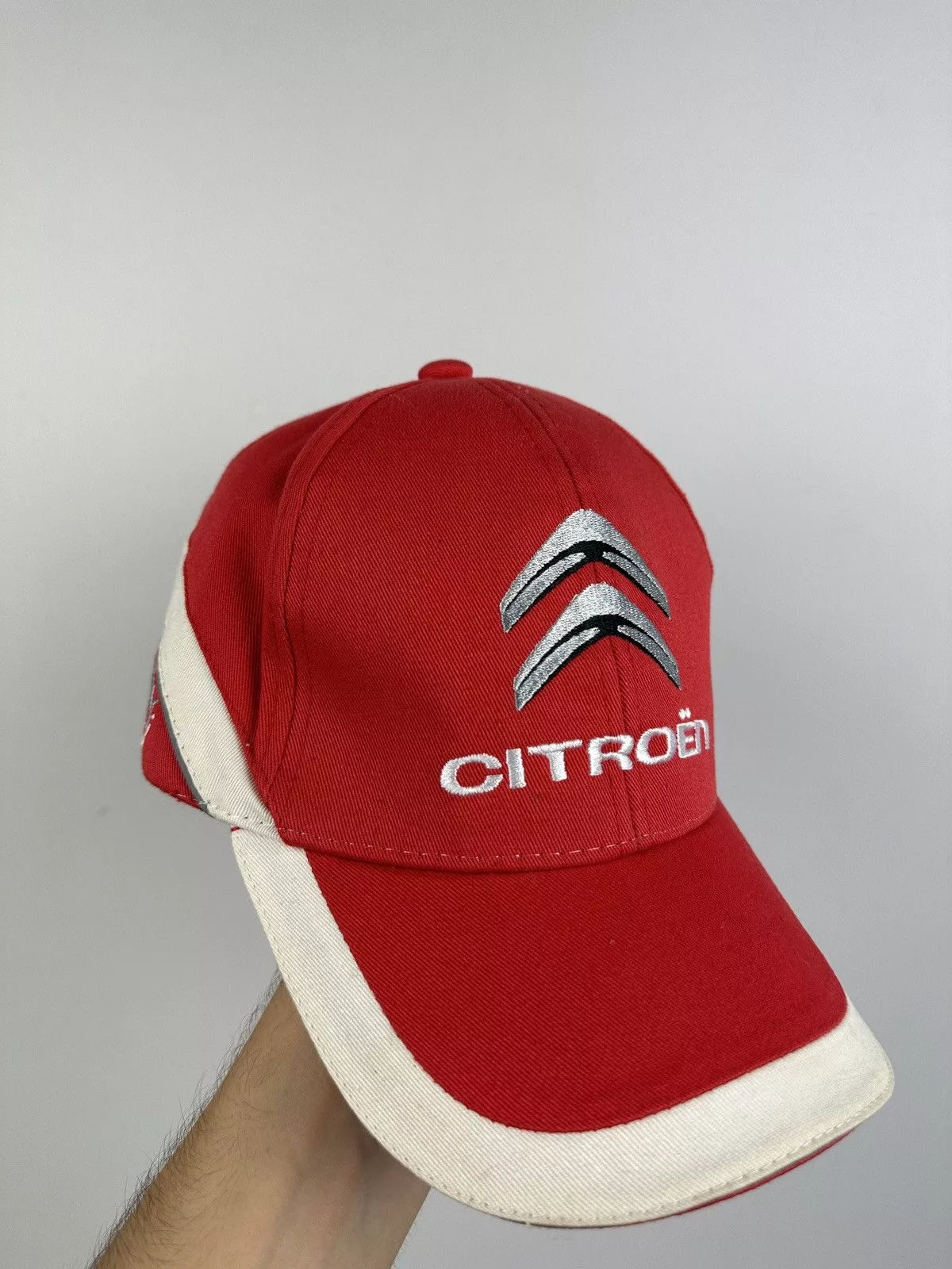 Vintage Hats Vintage Y2K Citroen Racing Cap Red