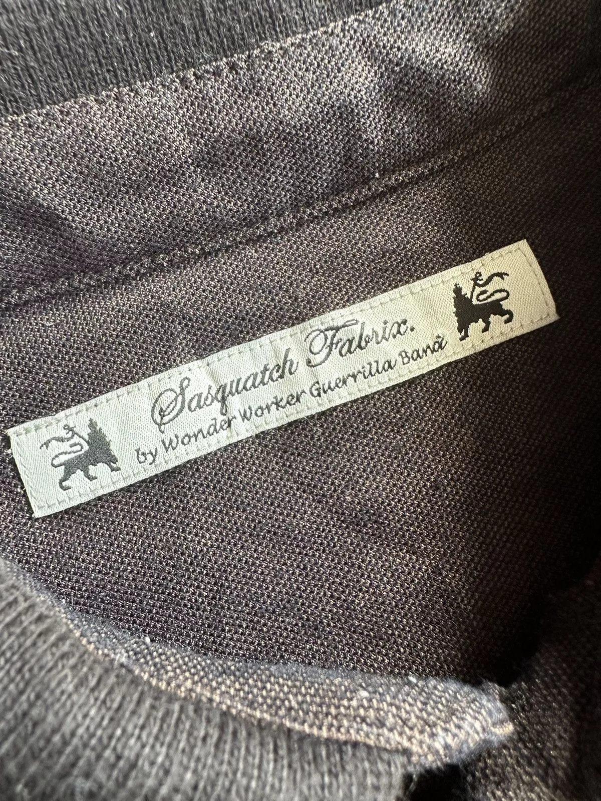 Sasquatchfabrix Polos SS2010 Sasquatchfabrix polo tee Black