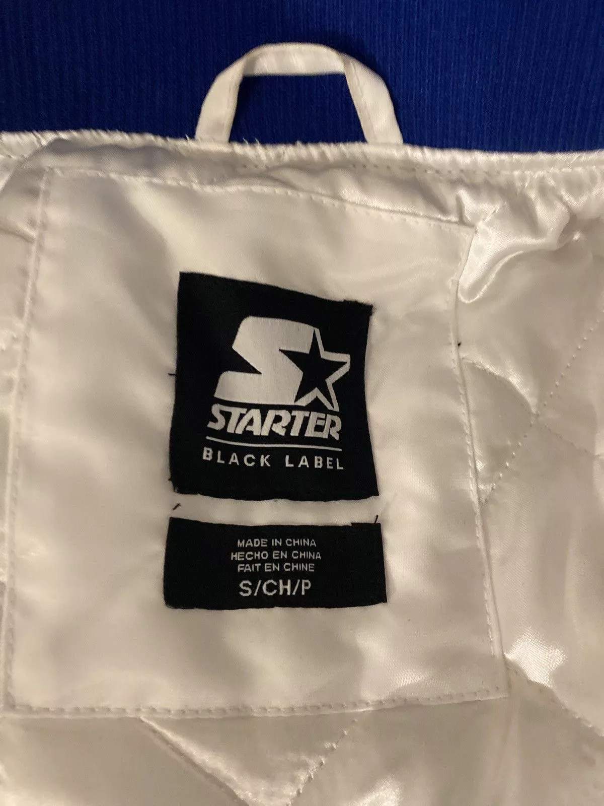 Starter Light Jackets Starter Jacket “LA Dodgers” White & Blue