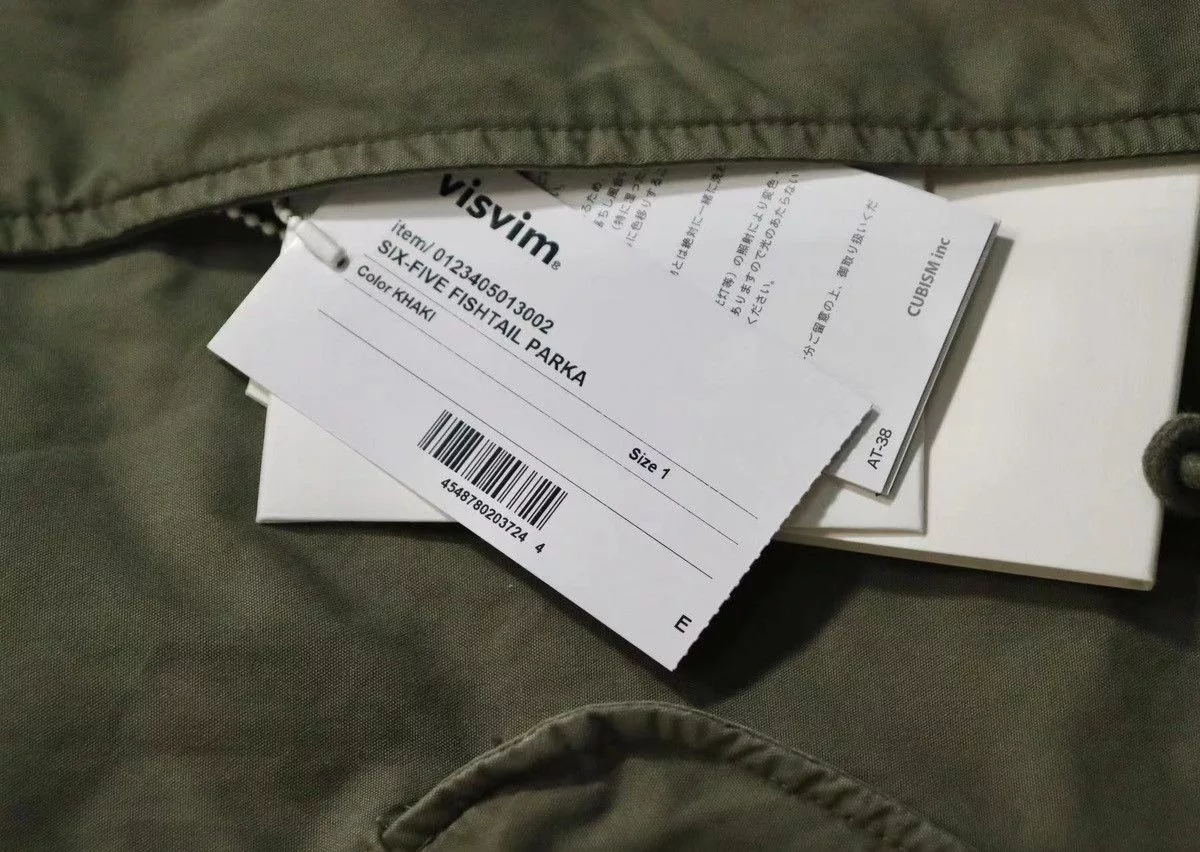 Visvim Parkas Visvim 23aw Spot Six Five Fishtail Parka Green