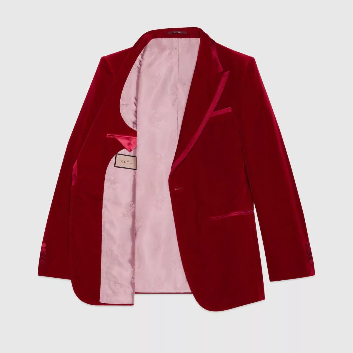 Gucci Blazers Gucci Red Velvet Blazer