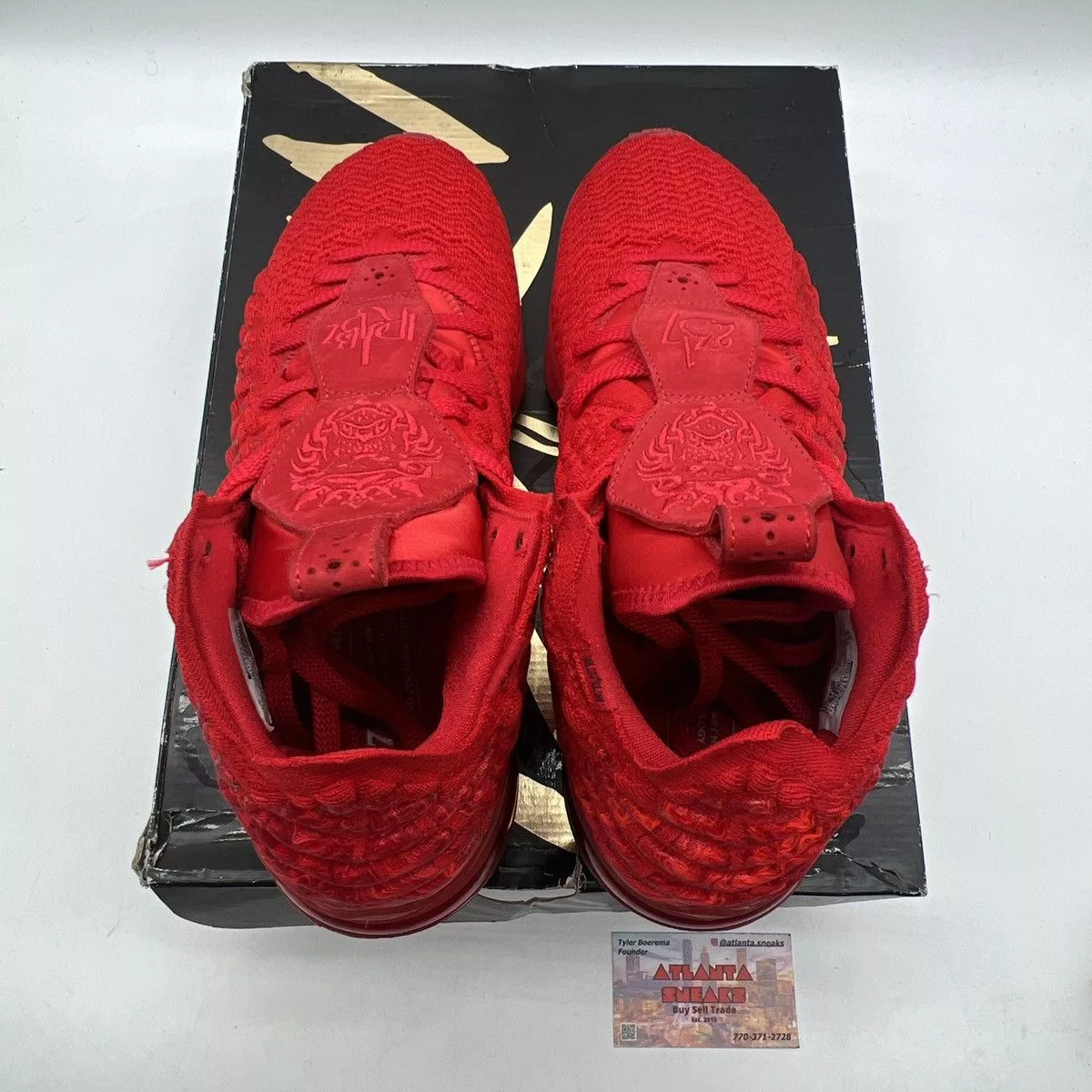 Nike Hi Top Sneakers Nike Lebron 17 red carpet