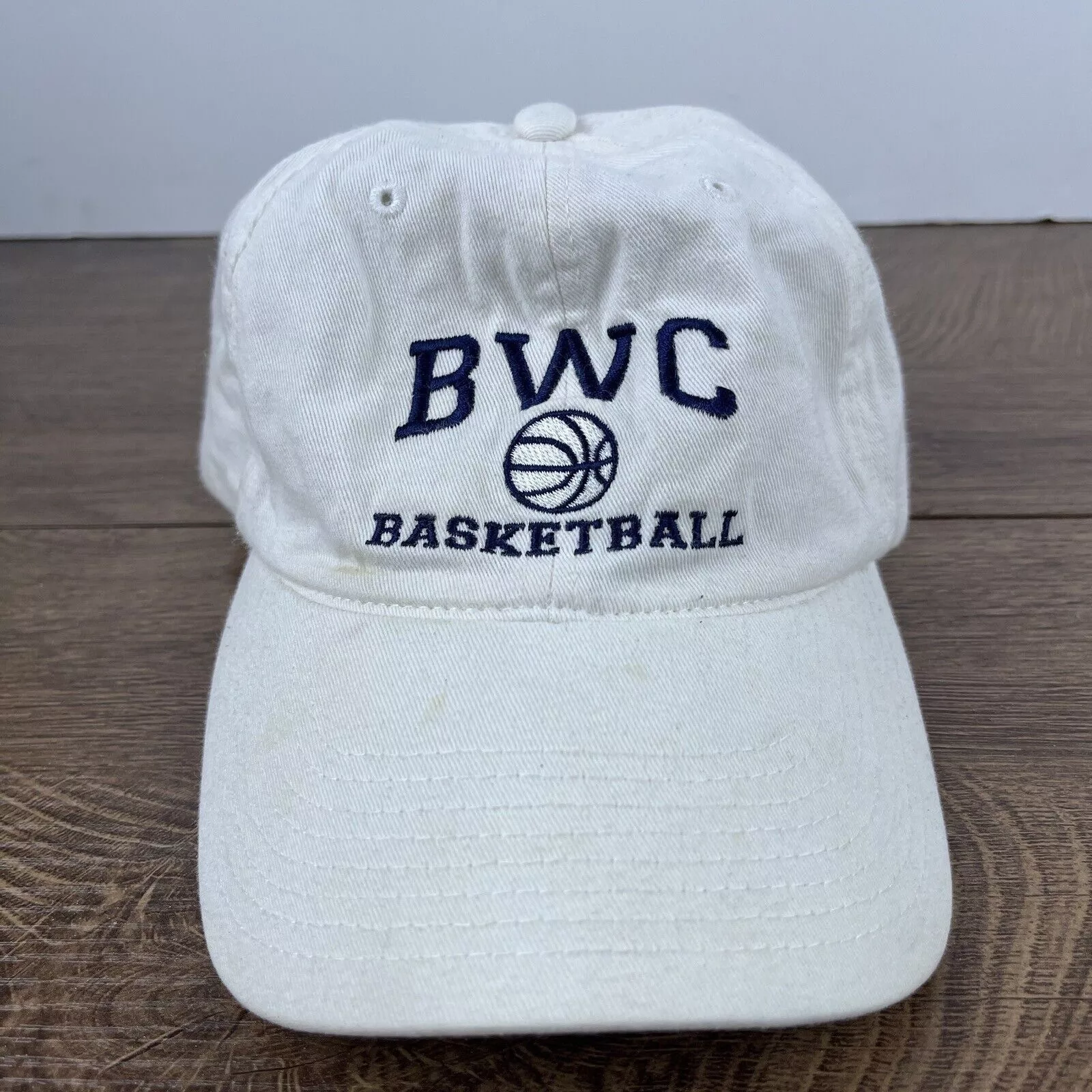 Other Hats Other BWC Basketball Hat Baldwin Wallace White Adjustable Hat Adul