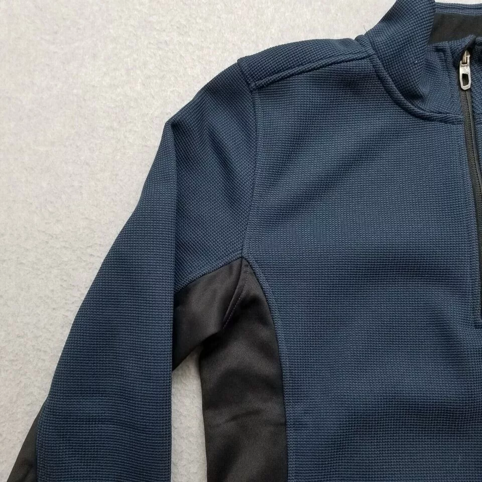 Spyder Jackets Spyder Jacket Womens Small Blue Pockets Zip Logo Pullover