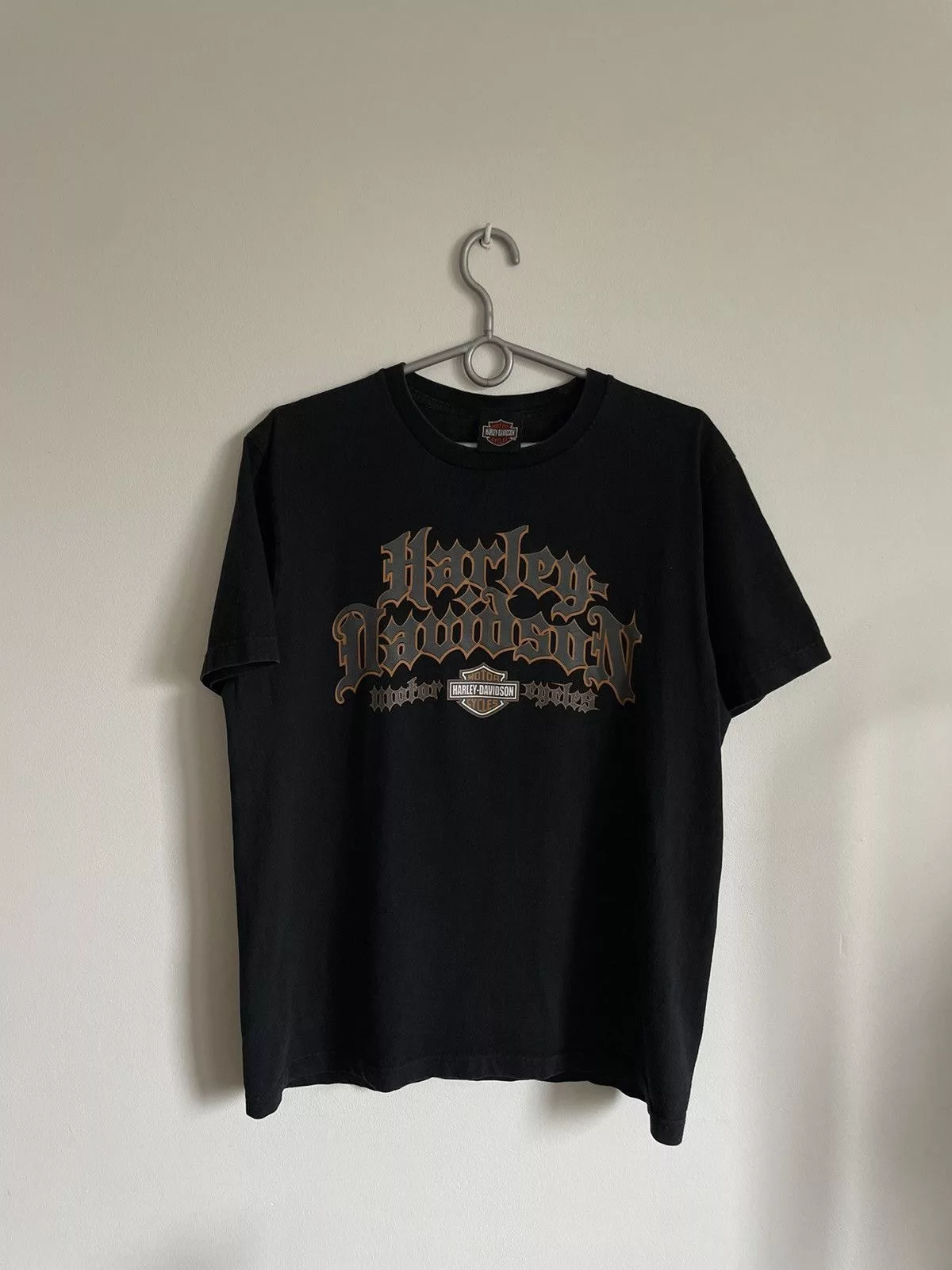 Harley Davidson Long Sleeve T Shirts Harley Davidson × Vintage Harley Davidson Thailand vintage Black