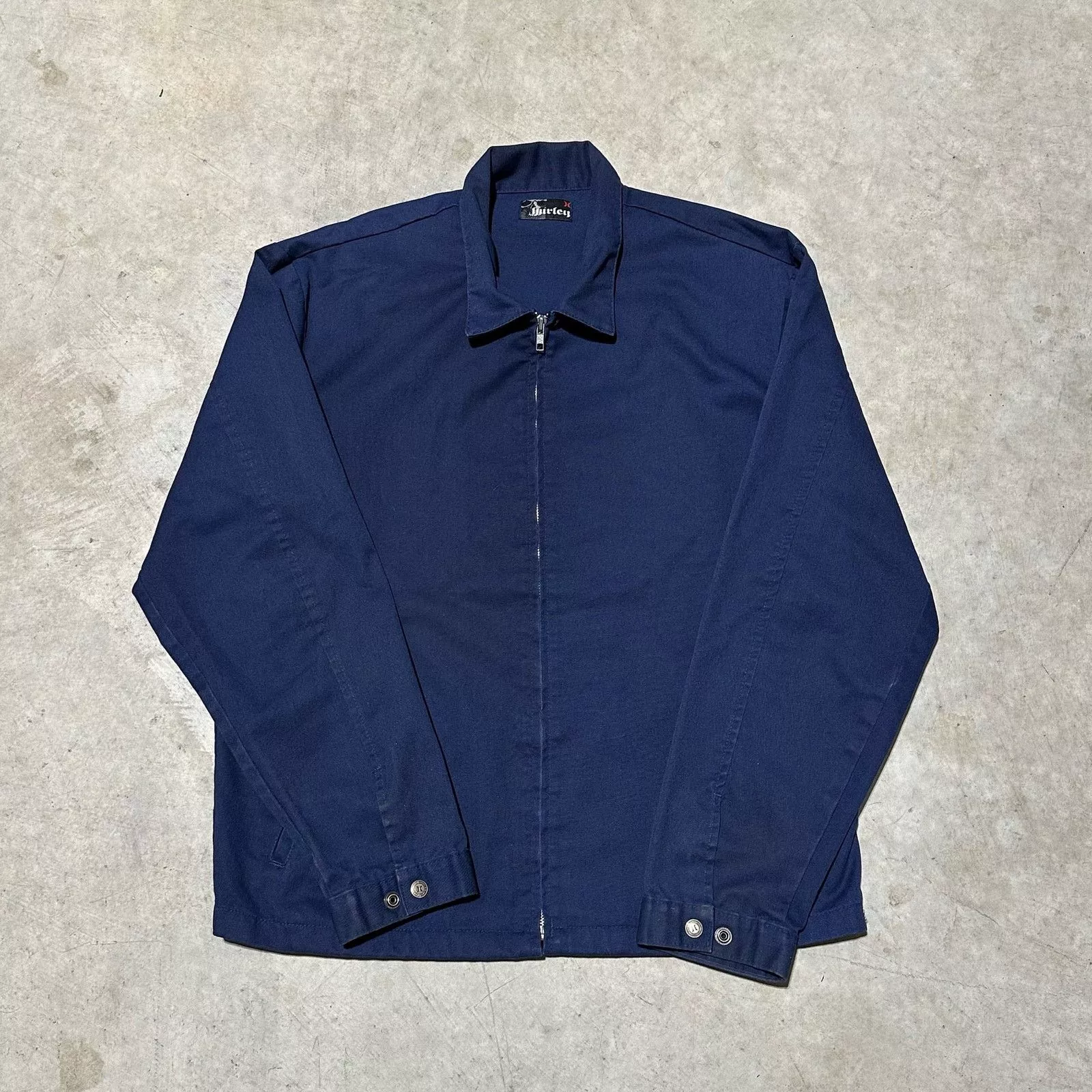 Hurley Light Jackets Vintage Y2K Hurley Work Wear / Dickies Style jacket size XL Blue
