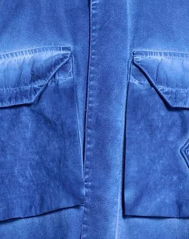 A-COLD-WALL* Shirts Button Ups A-COLD-WALL* × Samuel Ross A Cold Wall Button Down Shirt Blue Faded Oversized Pockets
