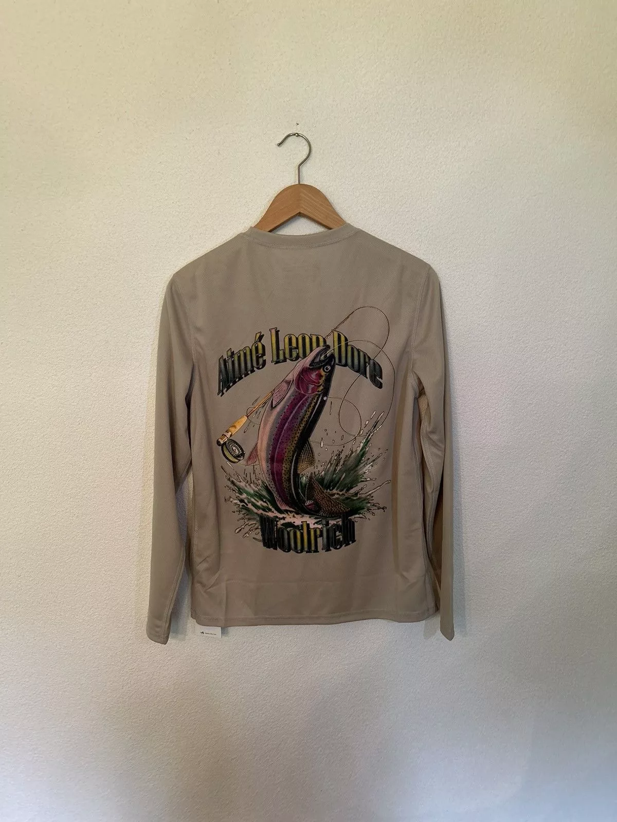 Aime Leon Dore Long Sleeve T Shirts Aime Leon Dore × Woolrich Woolen Mills Aime Leon Dore x Woolrich long sleeve tee "trout" Green