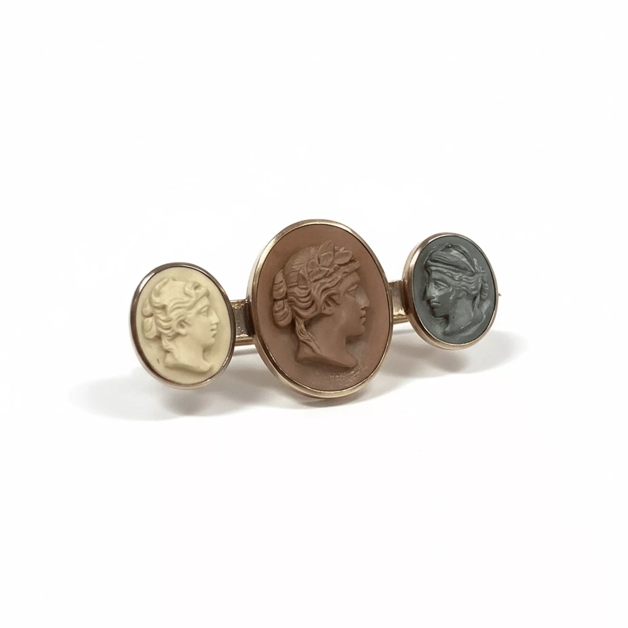 Vintage Assorted Cameo Collection - Curated Home Decor