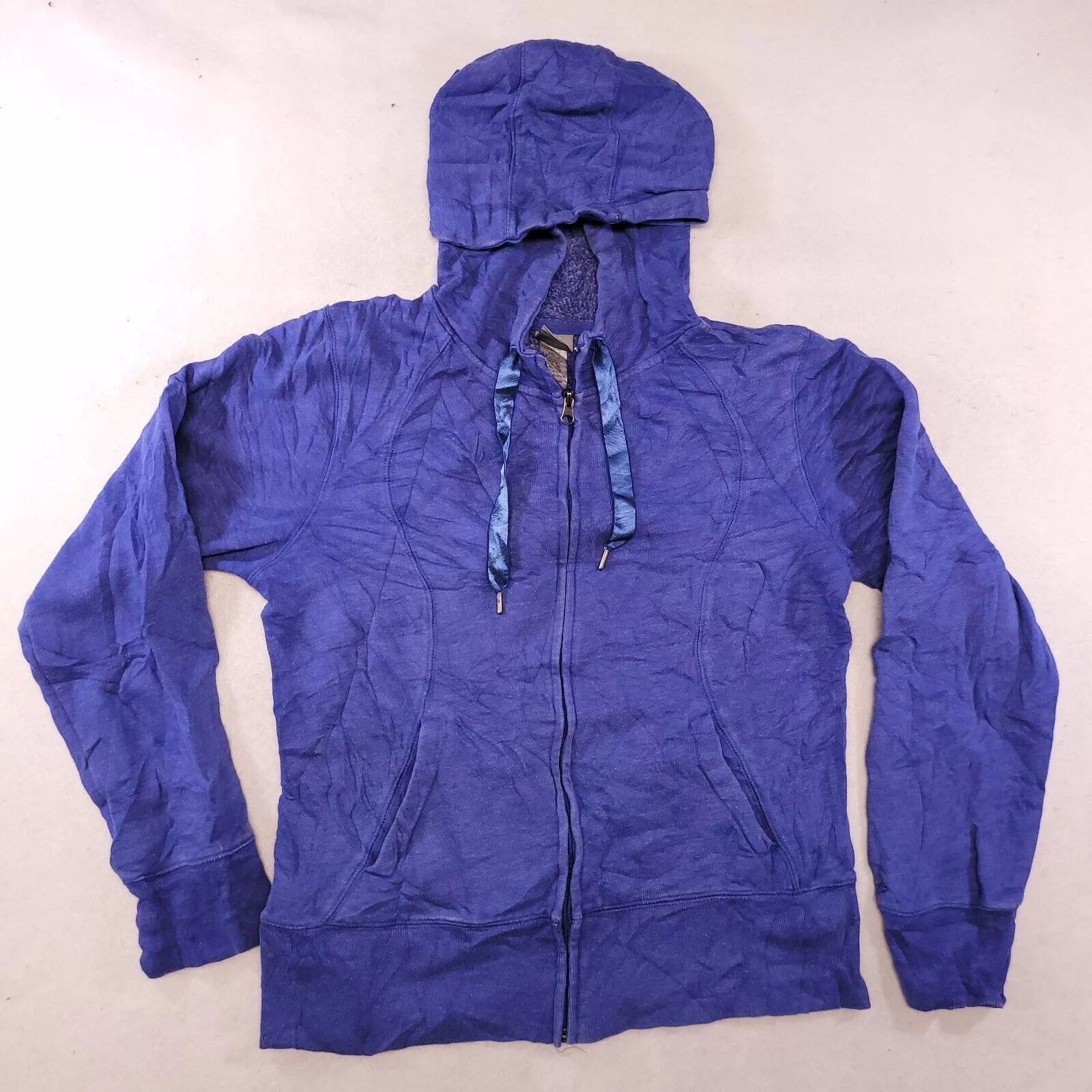Champion Jackets Champion Long Sleeve Zip Up Hoodie Womens Size Medium M Blue