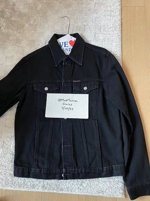 Calvin Klein Denim Jackets Calvin Klein Black Denim Jacket (Size M)