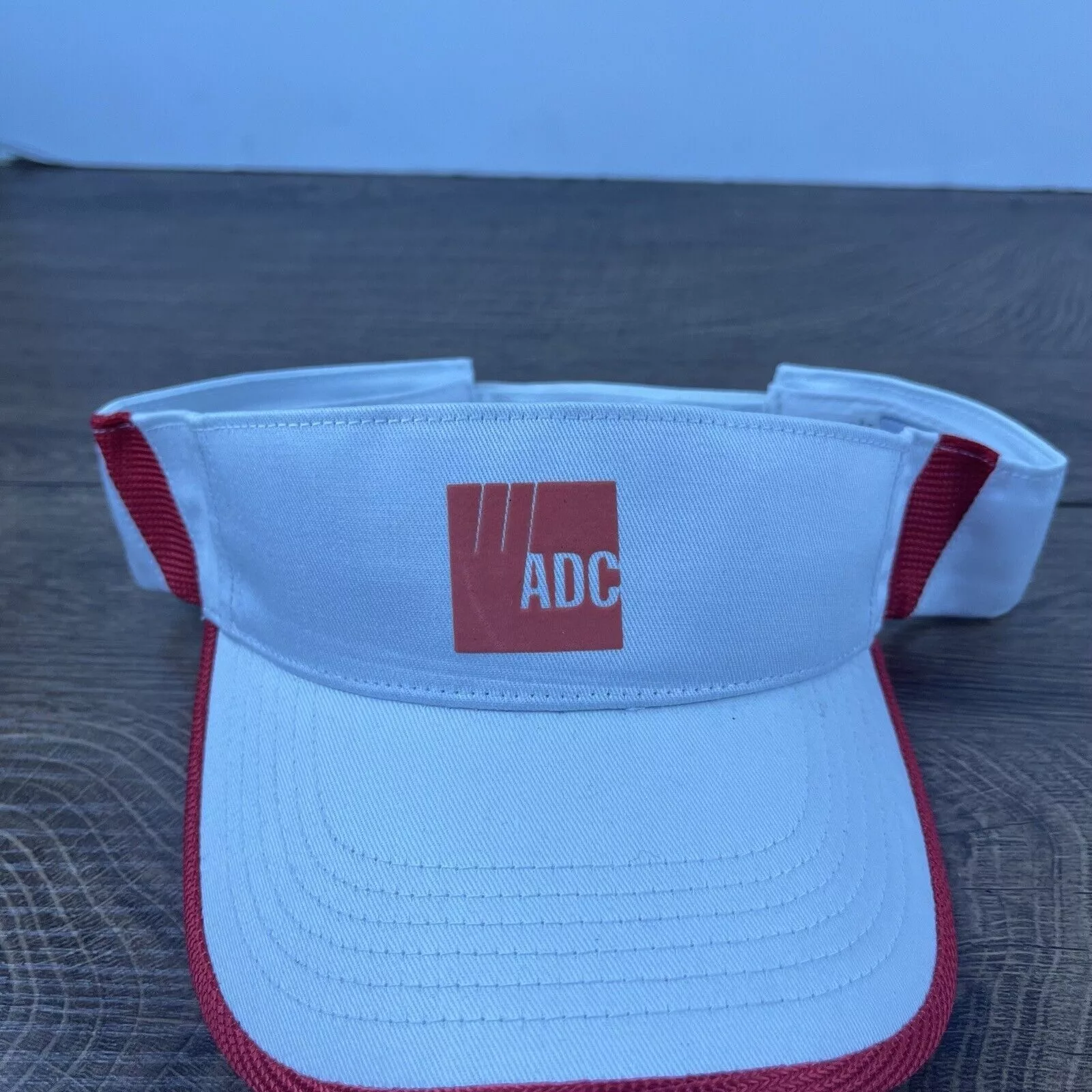 Other Hats Other ADC W Visor Hat White ADC Cap Hat Adjustable Hat White ADC A