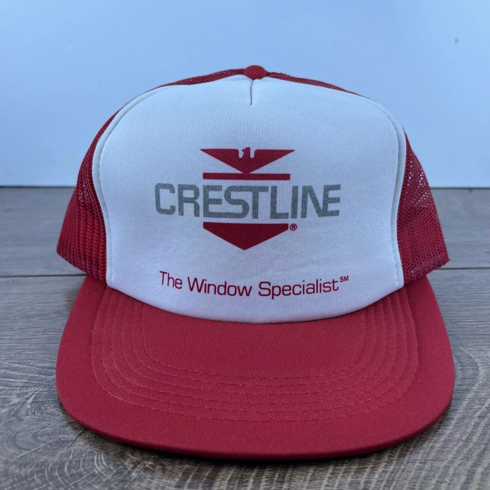 Other Hats Other Crestline Hat The Window Specialist Hat Red Adjustable Hat R