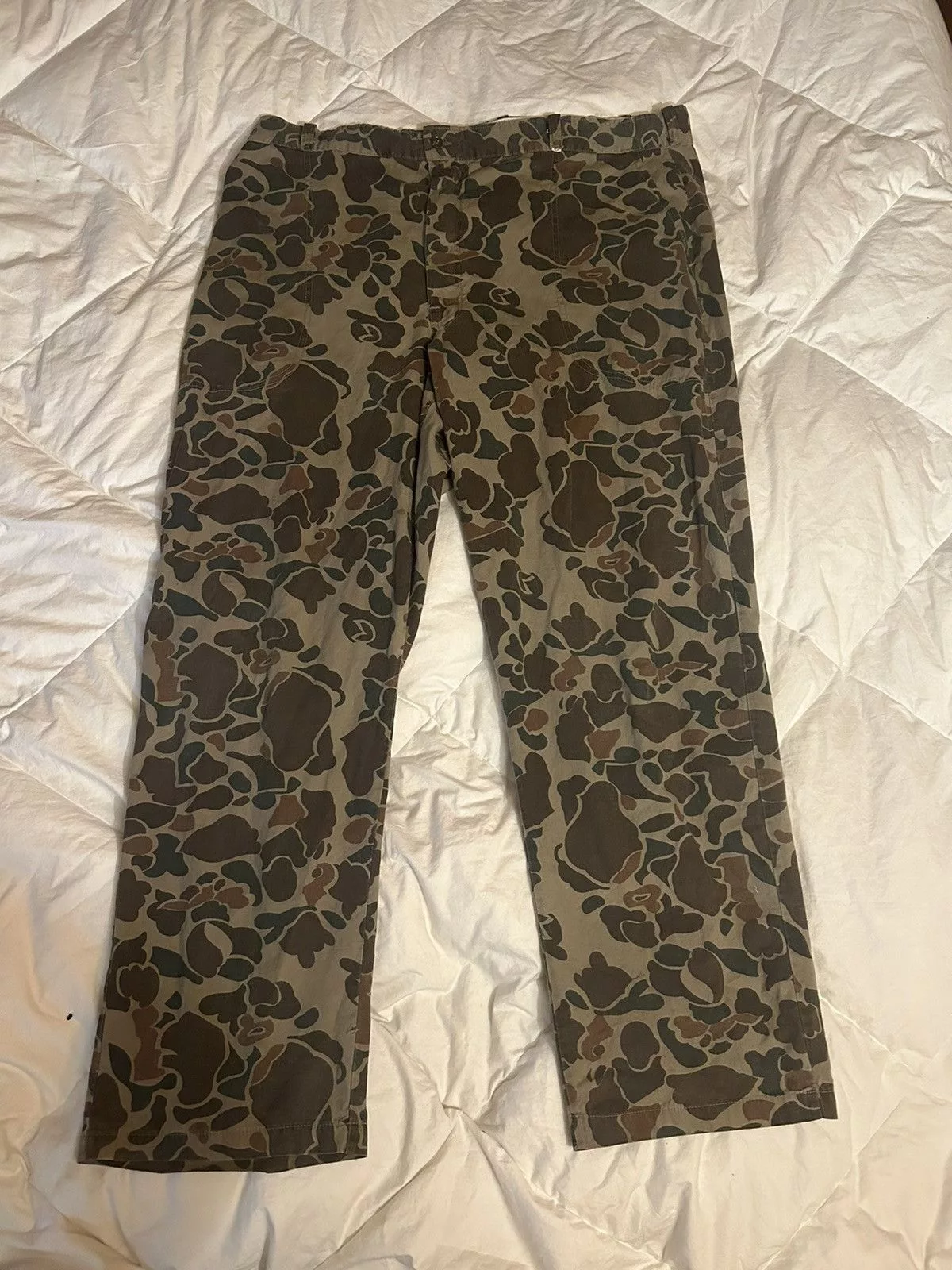 Vintage Casual Pants Vintage Archive Duck Camo Pants Multi