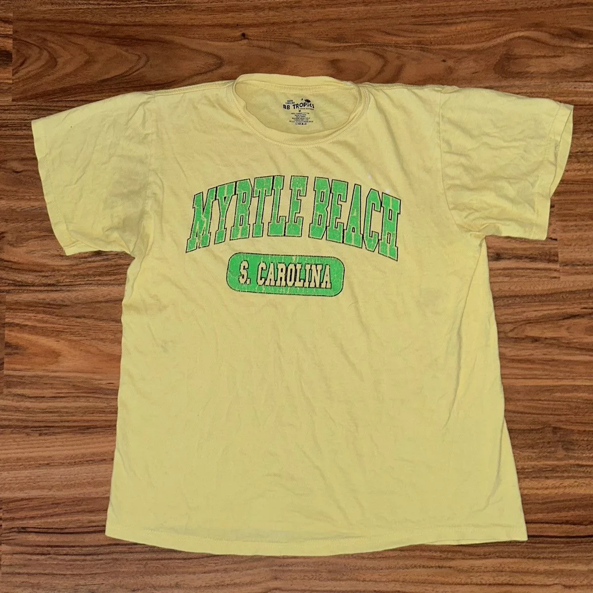 Other Short Sleeve T Shirts Other BB Tropics Shirt Yellow