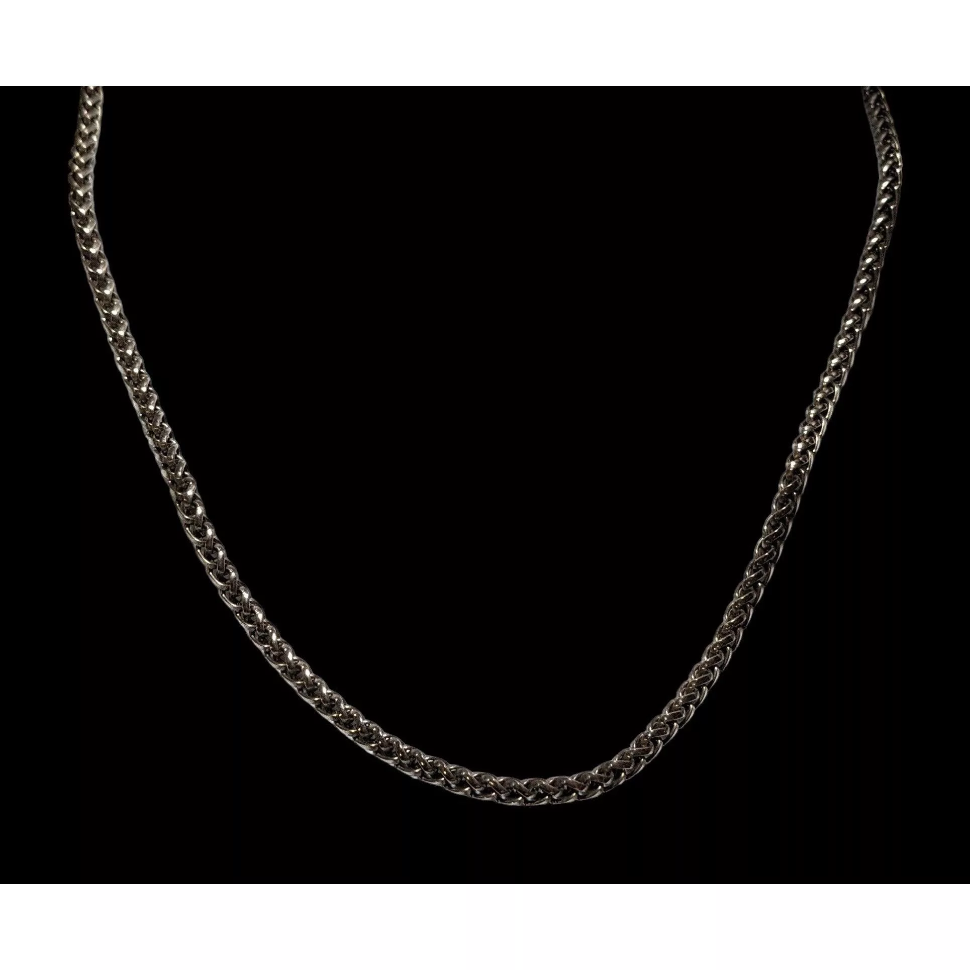 Other Necklaces Other Silver Braided Chain