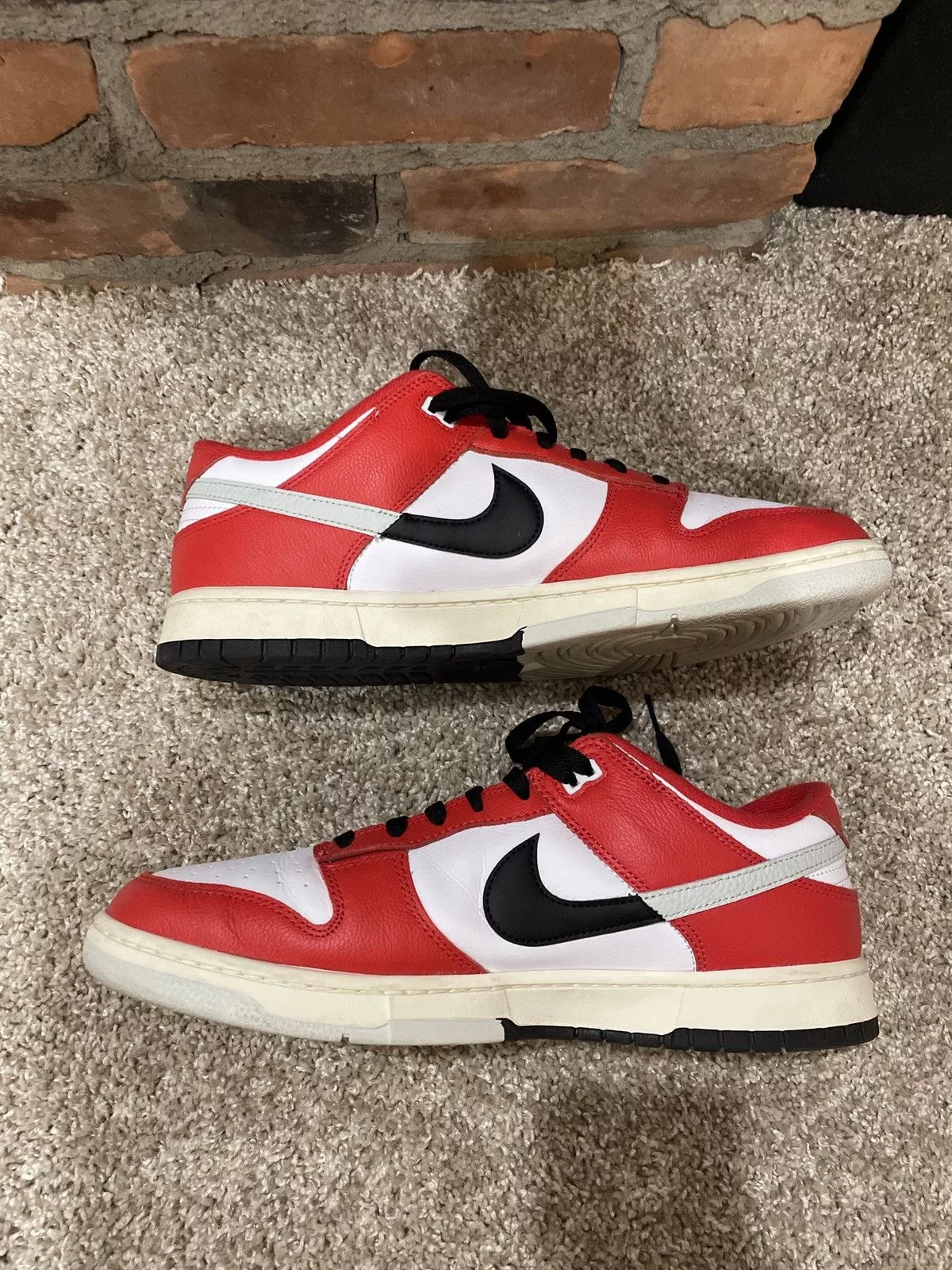 Nike Low Top Sneakers Nike Chicago Split Dunk White