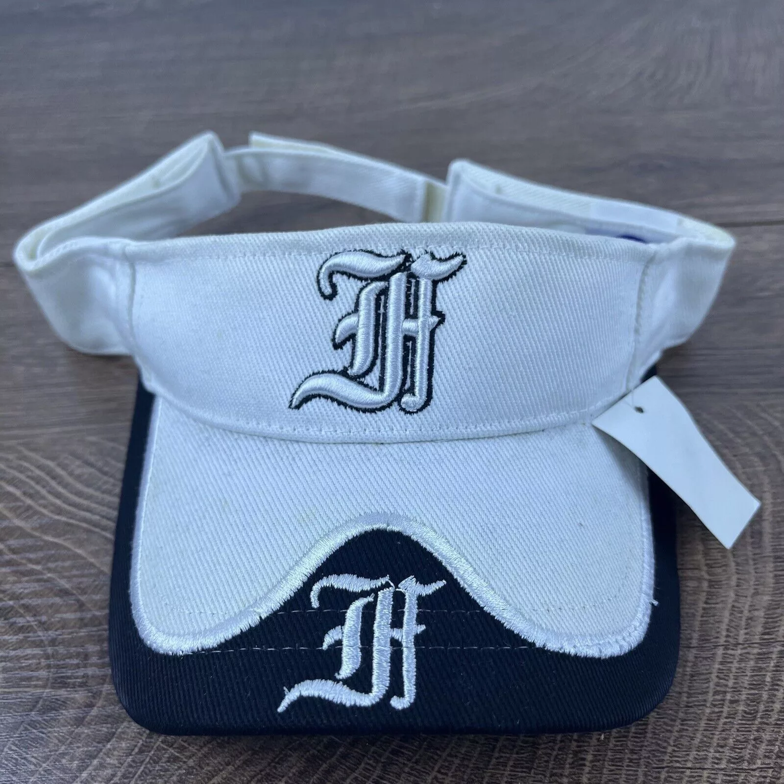 Other Hats Other Houston Visor Hat White Cap Houston Hat Adjustable Hat White