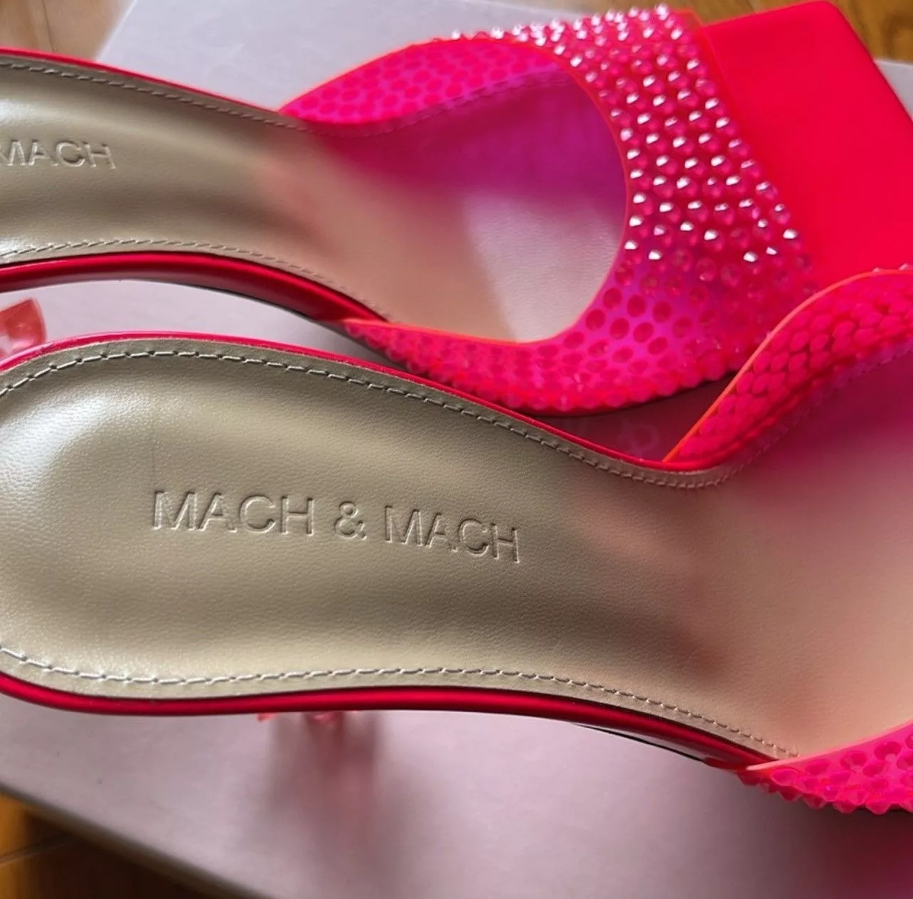 MACH & MACH Sandals MACH & MACH s. 9 Pink