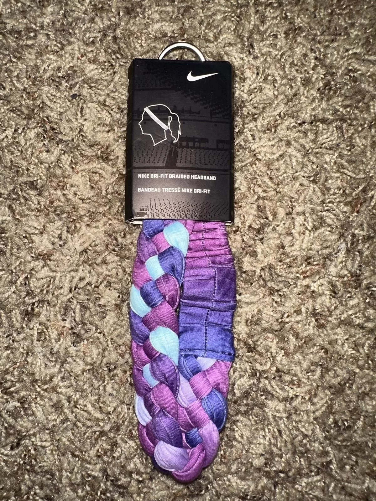 Nike Hair Accessories Nike Dri-Fit Womens Braided Headband Purple